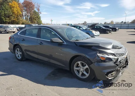 2017 Chevrolet Malibu Ls from USA, damaged, VIN 1G1ZB5ST7HF199393